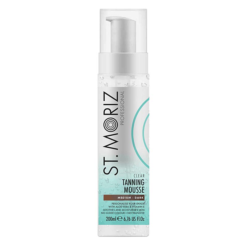 Gradual Self Tanning Clear Mousse Medium Dark