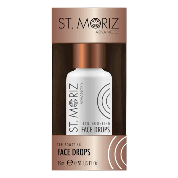 St.Moriz Advanced Pro Gradual Self Tanning Boosting Face Drops, 15ml